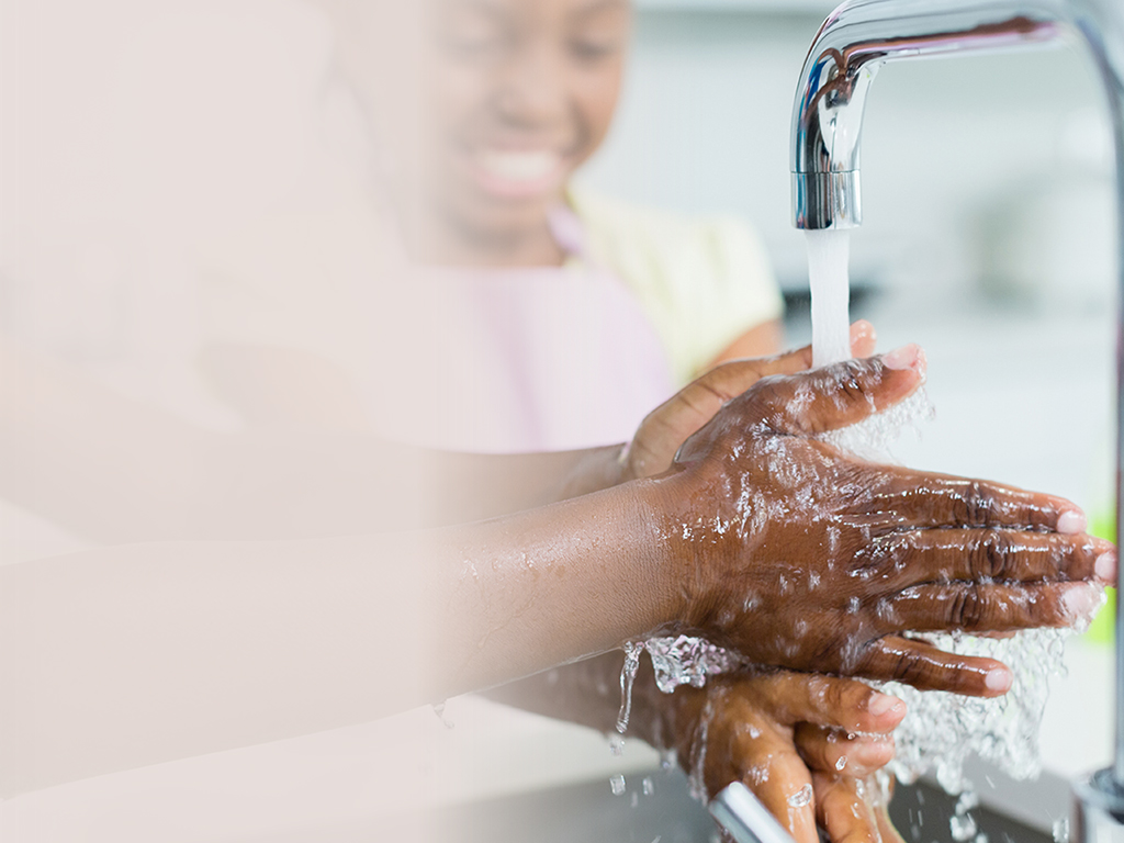 Healthy Hands and skin with Soft Water